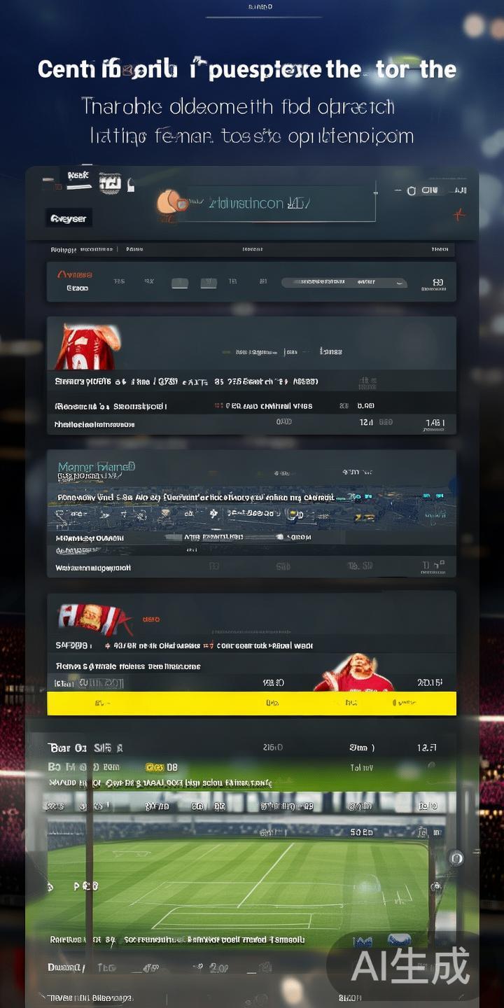 点击赛事详情：在赛事预告或比分区域，用户可以点击相